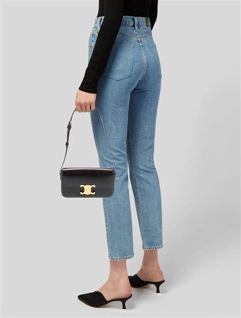 triomphe claude shoulder bag